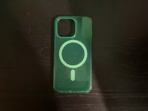 FELONY HÜLLE - Neongrün kristallklare Hülle für iPhone 13 Pro Max MagSafe - Bild 1 von 4