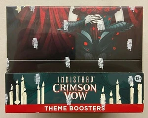 Paquetes de temas WOTC MtG Innistrad - pantalla de refuerzo de tema carmesí nuevo - Imagen 1 de 7