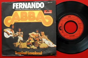 ABBA FERNANDO/TROPICAL LOVELAND 1976 GERMAN 7“PS N/MINT - Picture 1 of 1