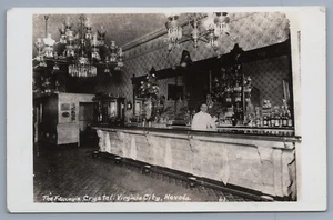 The Famous Crystal. Virginia City, Nevada RPPC postcard C2 - Picture 1 of 2