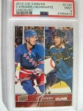 2011-12 UD SERIES 2 YOUNG GUNS CANVAS LOUIS LEBLANC, #C223, PSA 9 MINT