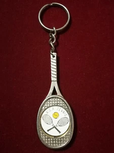 JETON DE CADDIE METAL ♦ U.S.A TENNIS ♦ Raquette Porte-clés - Imagen 1 de 3