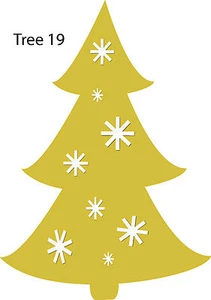 Christmas Tree Retail Shop Window Display Vinyl Sticker Wall Sticker V19 - Picture 1 of 2