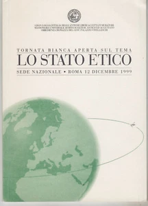 Loggia D'Italia Liberi Muratori Massoneria Rito Scozzese Lo Stato Etico 1999 - Foto 1 di 1