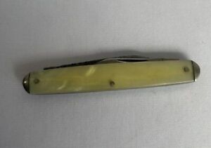 Vintage Ka-Bar Pocket Knife 3” Closed Two Blades