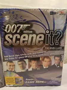 007 Edition Scene It? The DVD Game (James Bond Trivia) Game Pack NEW SEALED - Picture 1 of 2