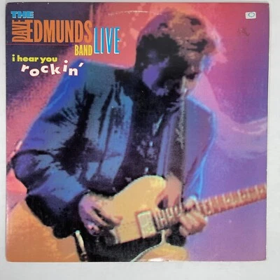 The Dave Edmunds Band Live – I Hear You Rockin' Vinyl, LP 1987 Columbia–FC 40603 - Image 1 of 3