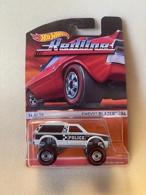 2016 Hot Wheels Redline #14 of 18 - Chevy Blazer 4 x 4 - Image 1 of 2