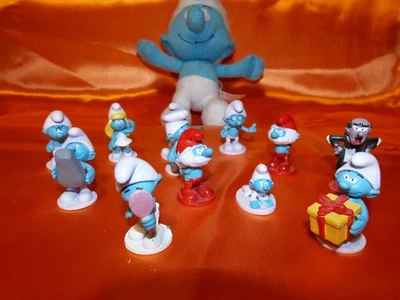 13 VENTAS DE PITUFOS COLECCIONABLES Chucherías con Pitufo de Peluche de 8" FreshSpun Foto 1 de 4