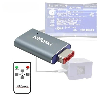 Nuevo Adaptador de Video Digital GC2HDMI GC AV a HDMI Convertidor Línea Duplicador Línea de Escaneo Foto 1 de 4