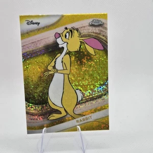 2025 Topps Chrome Disney Yellow Mini Diamond SSP Refractor #145 Rabbit - Bild 1 von 2