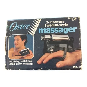Sehr schönes Vintage Oster 2 Intensity Swedish-Style Massagegerät DD - Bild 1 von 3