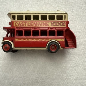 Vintage Days Gone Double Decker Bus Castlemaine  England DG 15 Lledo 1:43 - Picture 1 of 10