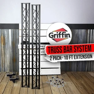 GRIFFIN - Triangle Truss Light Kit DJ Booth Trussing Stage C Clamp Mounts System - Picture 1 of 15