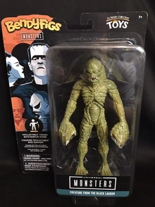 BendyFigs Universal Monsters 7” Creature from the Black Lagoon Action Figure - Picture 1 of 4
