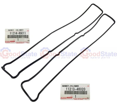 Genuine Chaser JZX91 JZX90 1JZ GE 2JZ Exhaust Intake Rocker Cover Gasket Set - Image 1 of 3