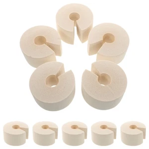  10pcs Door Finger Pinch Guard: NBR Door Stop - Slam Stopper Anti Collision - Picture 1 of 17