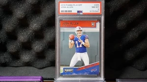 Josh Allen 2018 Panini Playoff RC Rookie Card #205 PSA 8 NM-MT Buffalo Bills - Picture 1 of 6