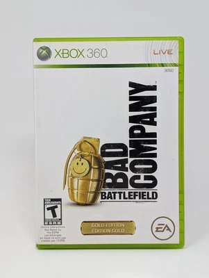 Battlefield: Bad Company (Microsoft Xbox 360, 2008) - CIB W/ Poster - Image 1 of 3