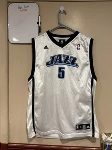 Adidas Utah Jazz Carlos Boozer Jersey Size Youth XL - Picture 1 of 6