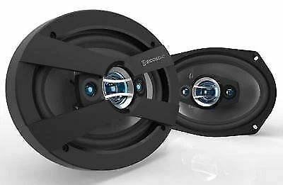 Juego de altavoces de 4 vías Scosche HD6904F 6"x9", negro Foto 1 de 1