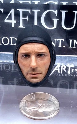 Hot Toys AC02 Takayuki Takeya Kerberos Panzer Jager 1/6 Unmasked Head Sculpt  - Image 1 of 4