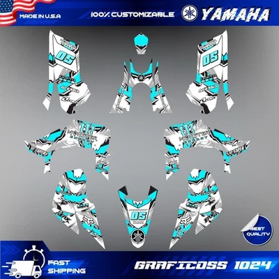 Kit de gráficos para YAMAHA YFZ 450R 2014-2023 compatible con Yamaha YFZ450R 2015 2017-2022 Foto 1 de 3