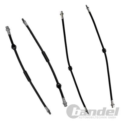 4x BRAKE HOSE COMPLETE fits MINI ONE + CLUBMAN + COUPE + ROADSTER - Image 1 of 2