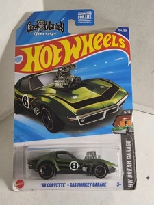 2025 Hot Wheels HW Dream Garage 5/5 -68 CORVETTE  GAS MONKEY GARAGE - HYY74 - Picture 1 of 12