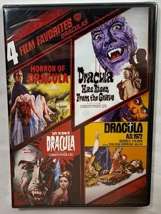 4 Film Favorites: Hammer Horror Draculas DVD, New Sealed - Bild 1 von 2