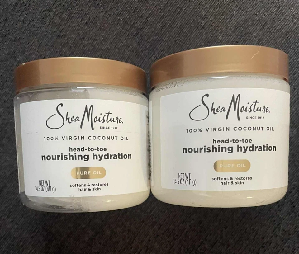 2XHead-to-Toe Hidratación Nutritiva 100% Aceite de Coco Virgen Extra Hidratación de Karité Foto 1 de 1