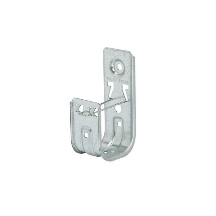 B-Line BCH32 2" Cable J-Hook Wall Mount 30 lbs load Galvanized Steel - Image 1 of 1