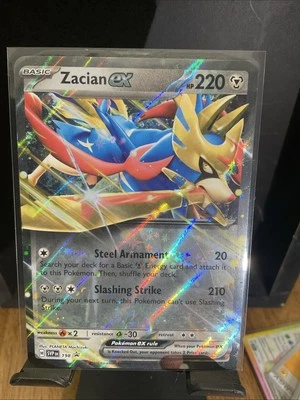 Zacian ex 198 Sv: Scarlet & Violet Promo Cards Holo - Image 1 of 4