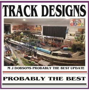 Model Train Track Plans DVD | Easily Build Railway Layouts CAD Hornby OO Gauge - Picture 1 of 11