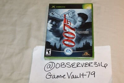 James Bond 007: Everything or Nothing (Microsoft Xbox, 2004) NEW SEALED - Image 1 of 4