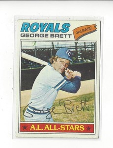 1977 Topps #580 George Brett Royals - VG-EX