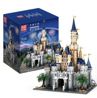 Mould King 13132 Walt Disney Princes Paradise Castle Building Block Set 8338+ - Image 1 of 4