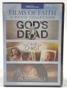 God's Not Dead / The Case for Christ / Indivisible (DVD, 2020) NEW SEALED - Picture 1 of 4