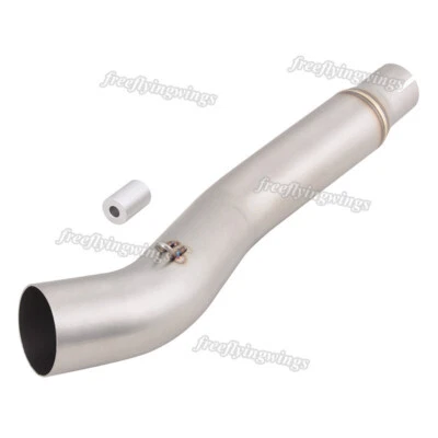 Tubo medio tubo de escape para motocicleta Honda CBR250R 2011-2016 deslizable 51 mm Foto 1 de 4