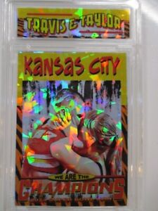 2023 Travis Kelce & Taylor Swift Ice  2024 Super Bowl Sport-Toonz   ACEO zx1  rc