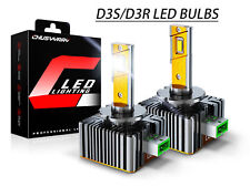 2pcs D3S D3R LED Headlight Bulbs 180W 6500K Super White HID Xenon Conversion Kit