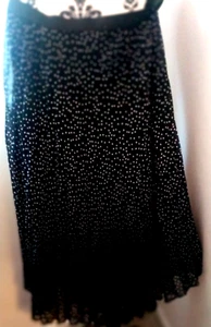 BEAUTIFUL LINED LONG PLEATED SKIRT SIZE 14 - Picture 1 of 5