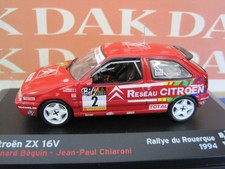 Die cast 1/43 Modellino Auto Citroen ZX 16V Rally du Rouerque 1994 B. Beguin