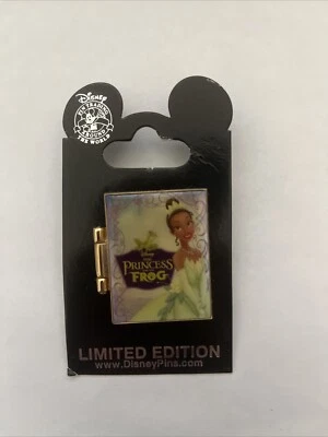 Disney World Disneyland Princesa y la Rana DVD Prendedor de lanzamiento Tiana Foto 1 de 4