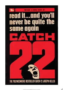 CATCH 22 NEW POSTER of Book Cover (A1 size) - Picture 1 of 1