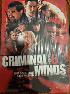 Criminal Minds Complete Season 6 - TV Show (DVD, 2011) 6 discs US IMPORT REG 1 - Picture 1 of 2