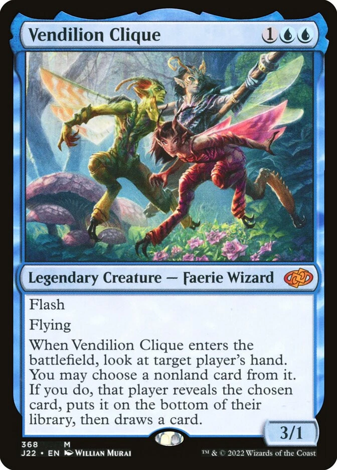 MTG Vendilion Clique  - Jumpstart 2022 #368 - Image 1 of 1