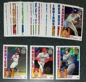 2019 TOPPS SERIES 1 SILVER PACK 1984 CHROME - BOGO FREE($1.75) COMPLETE YOUR SET