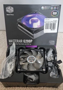 Cooler Master MasterAir G200P CPU Heatsink and Fan Low Profile - Bild 1 von 4