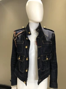 DSQUARED Harness jean jacket IT 44 - Picture 1 of 10